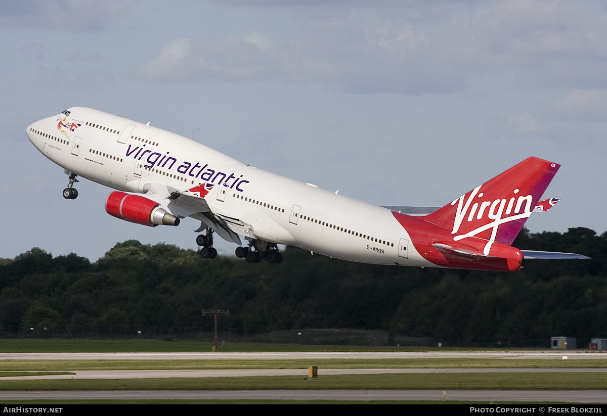 Aircraft Photo of G-VROS | Boeing 747-443 | Virgin Atlantic Airways | AirHistory.net #340534