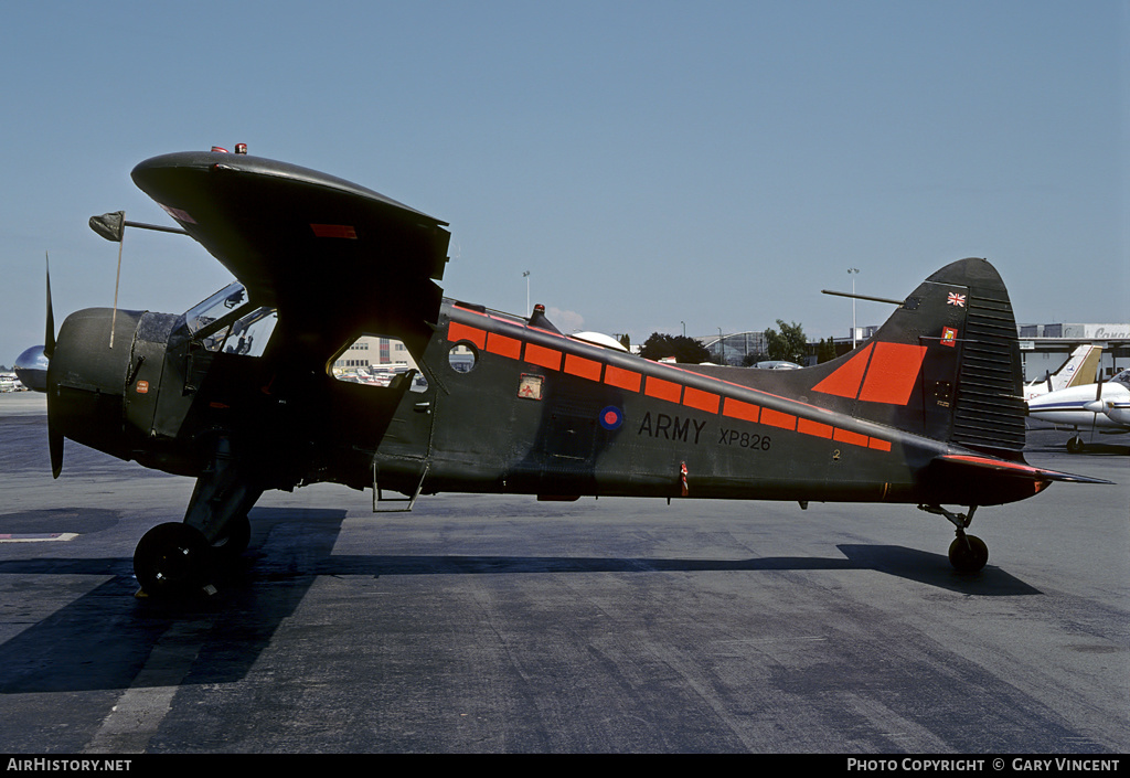 Aircraft Photo of XP826 | De Havilland Canada DHC-2 Beaver AL.1 | UK - Army | AirHistory.net #340537