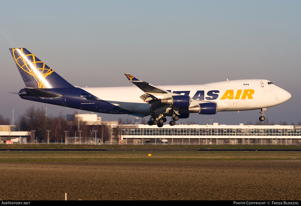 Aircraft Photo of N477MC | Boeing 747-47UF/SCD | Atlas Air | AirHistory.net #340543