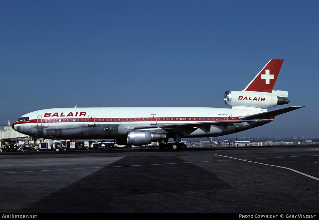 Aircraft Photo of HB-IHK | McDonnell Douglas DC-10-30 | Balair | AirHistory.net #340545