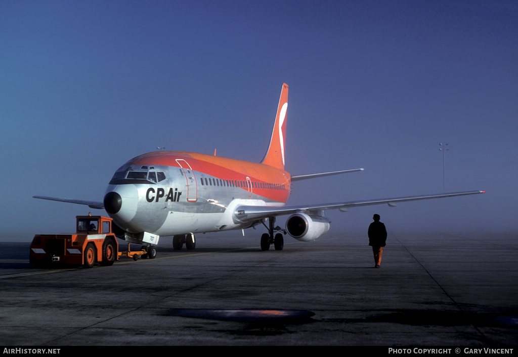 Aircraft Photo of CF-CPZ | Boeing 737-217 | CP Air | AirHistory.net #340549