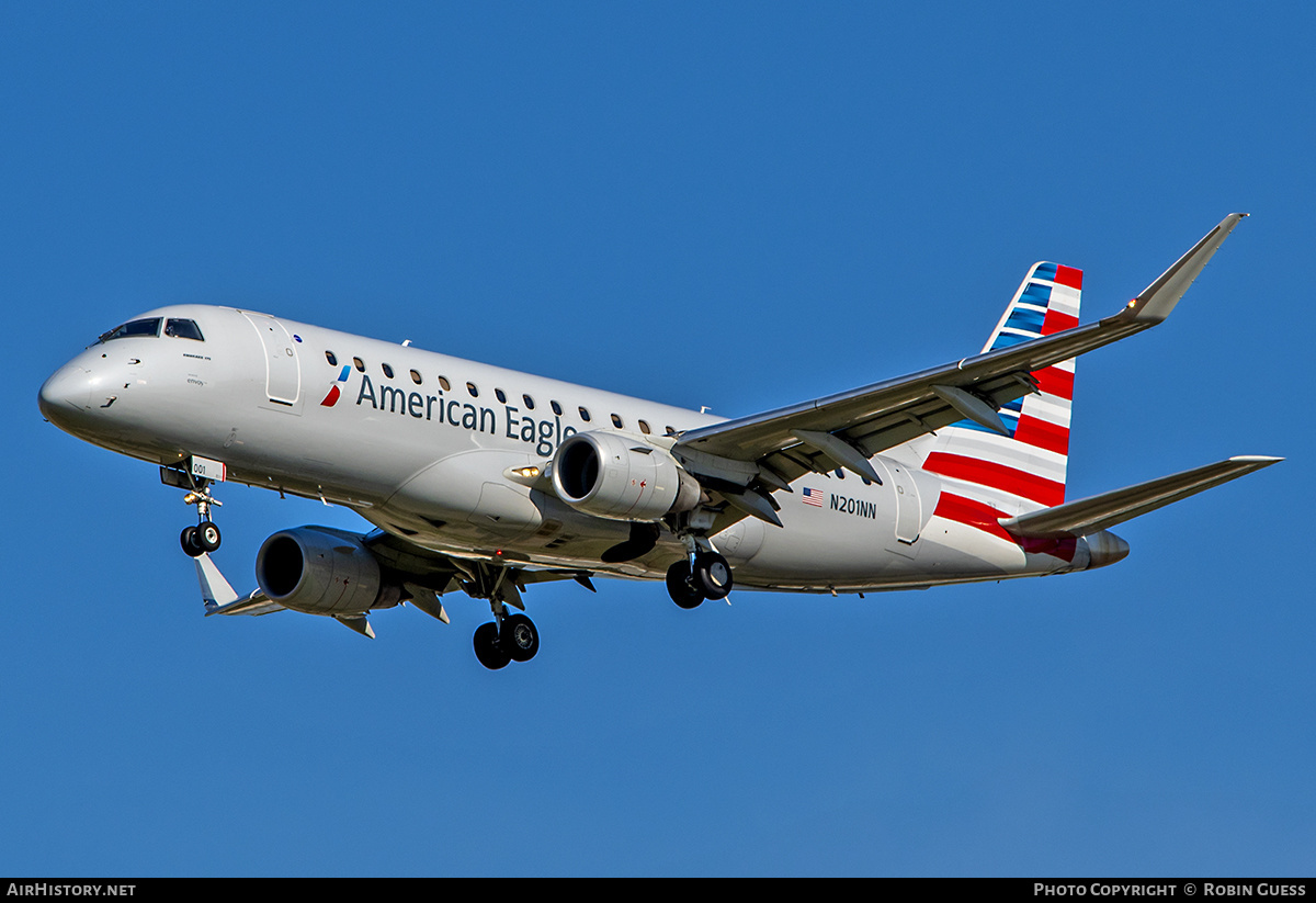 Aircraft Photo of N201NN | Embraer 175LR (ERJ-170-200LR) | American Eagle | AirHistory.net #340557