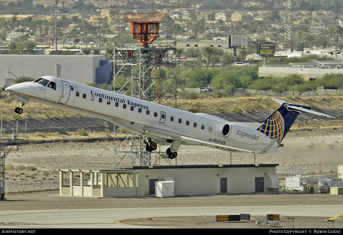 Aircraft Photo of N12145 | Embraer ERJ-145XR (EMB-145XR) | Continental Express | AirHistory.net #340559