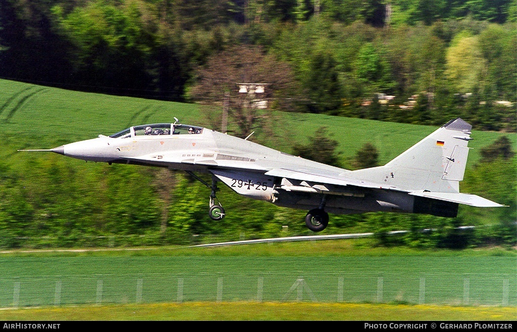 Aircraft Photo of 2925 | Mikoyan-Gurevich MiG-29GT (9-51) | Germany - Air Force | AirHistory.net #340569