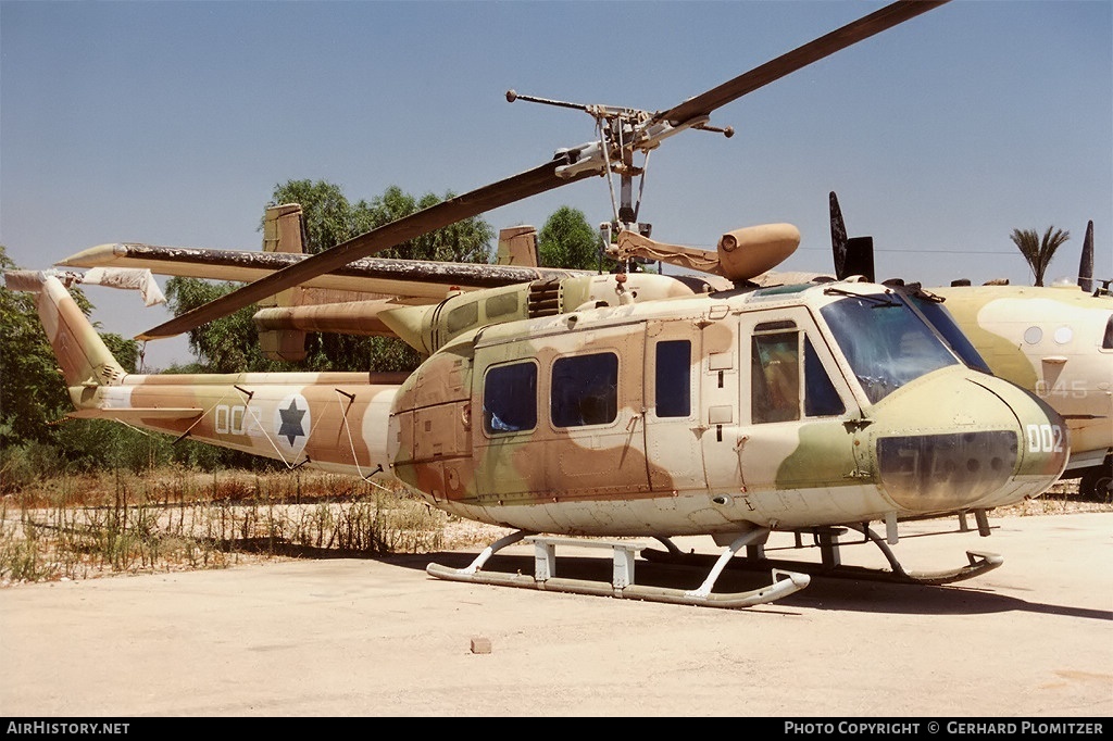 Aircraft Photo of 002 | Agusta AB-205A | Israel - Air Force | AirHistory.net #340570