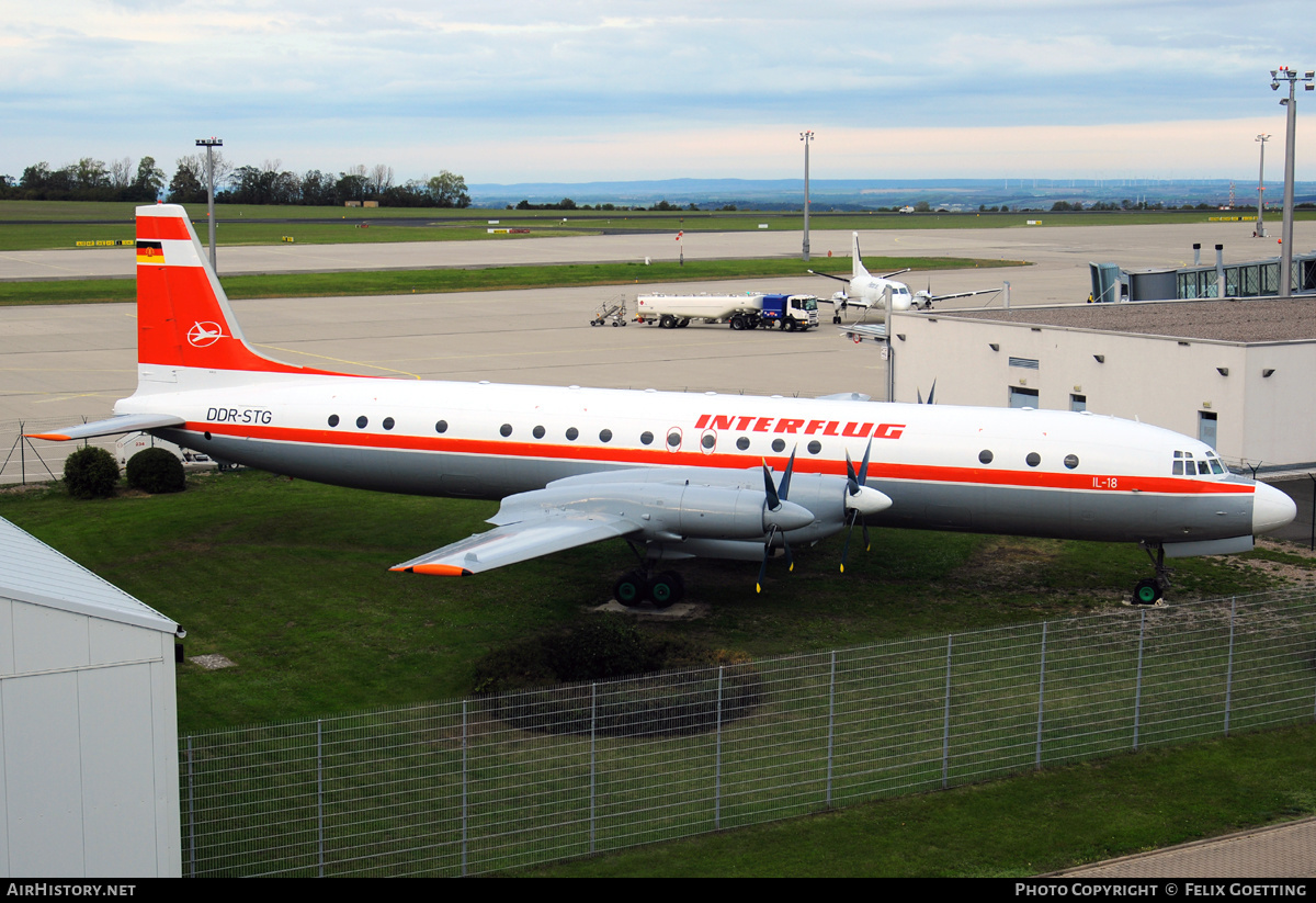 Aircraft Photo of DDR-STG | Ilyushin Il-18V | Interflug | AirHistory.net #340599