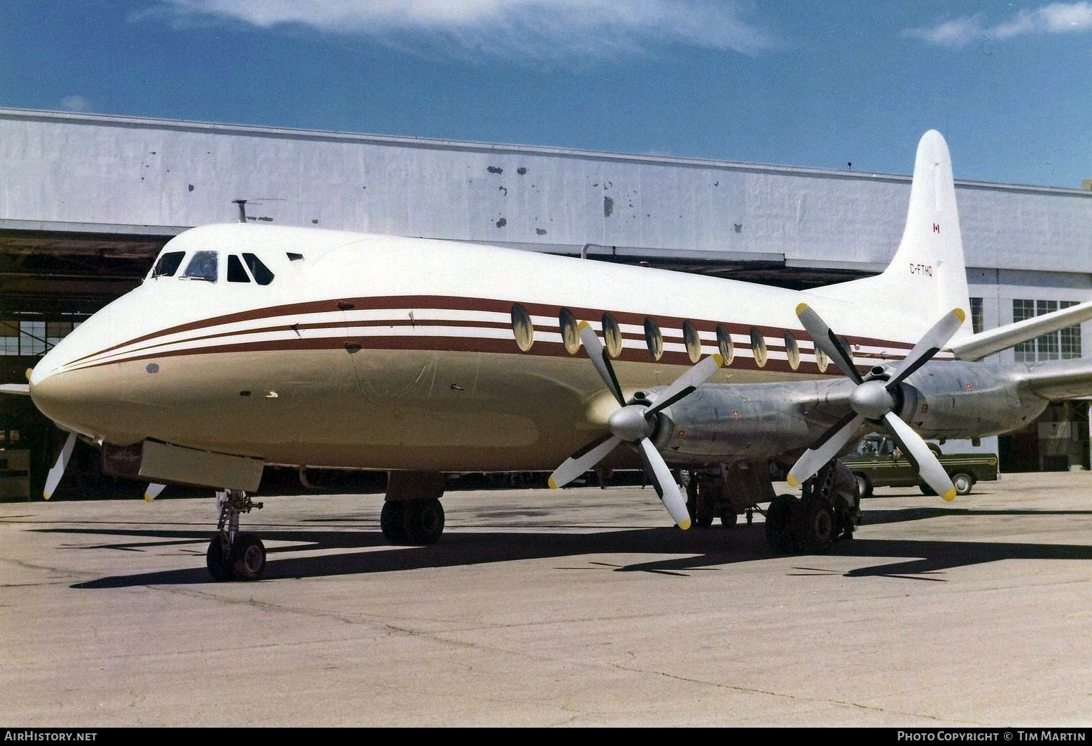 Aircraft Photo of C-FTHQ | Vickers 757 Viscount | AirHistory.net #340605