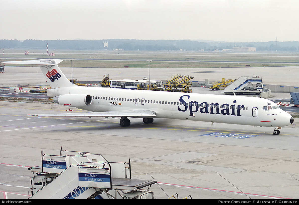 Aircraft Photo of EC-EPL | McDonnell Douglas MD-83 (DC-9-83) | Spanair | AirHistory.net #340608