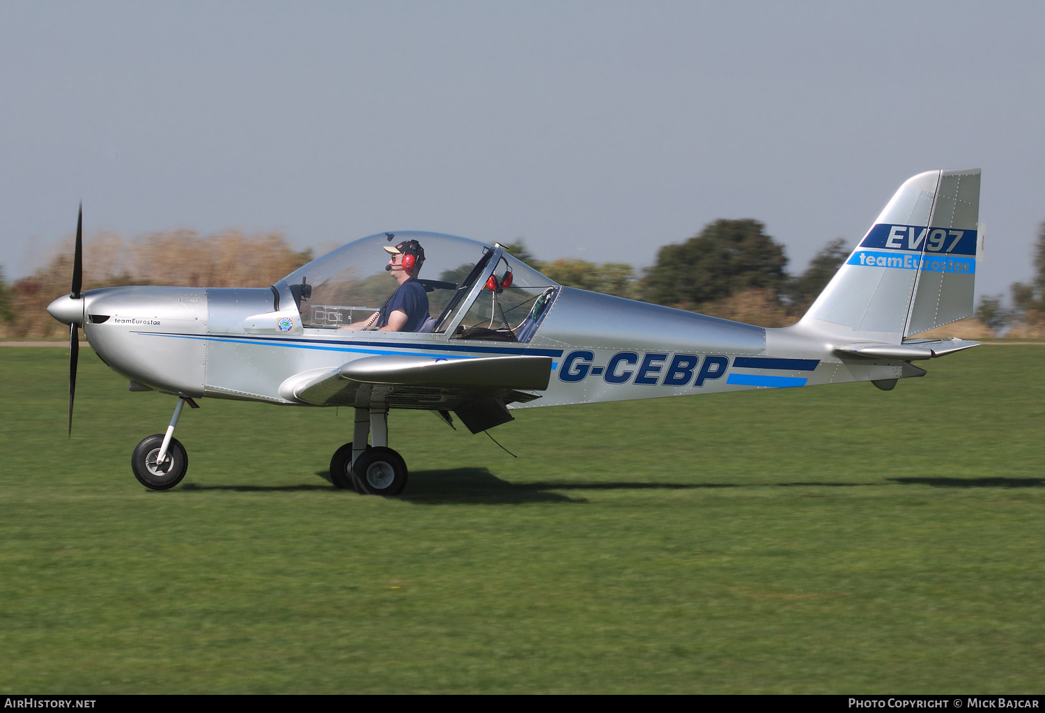 Aircraft Photo of G-CEBP | Light Sport EV-97 TeamEurostar UK | AirHistory.net #340612