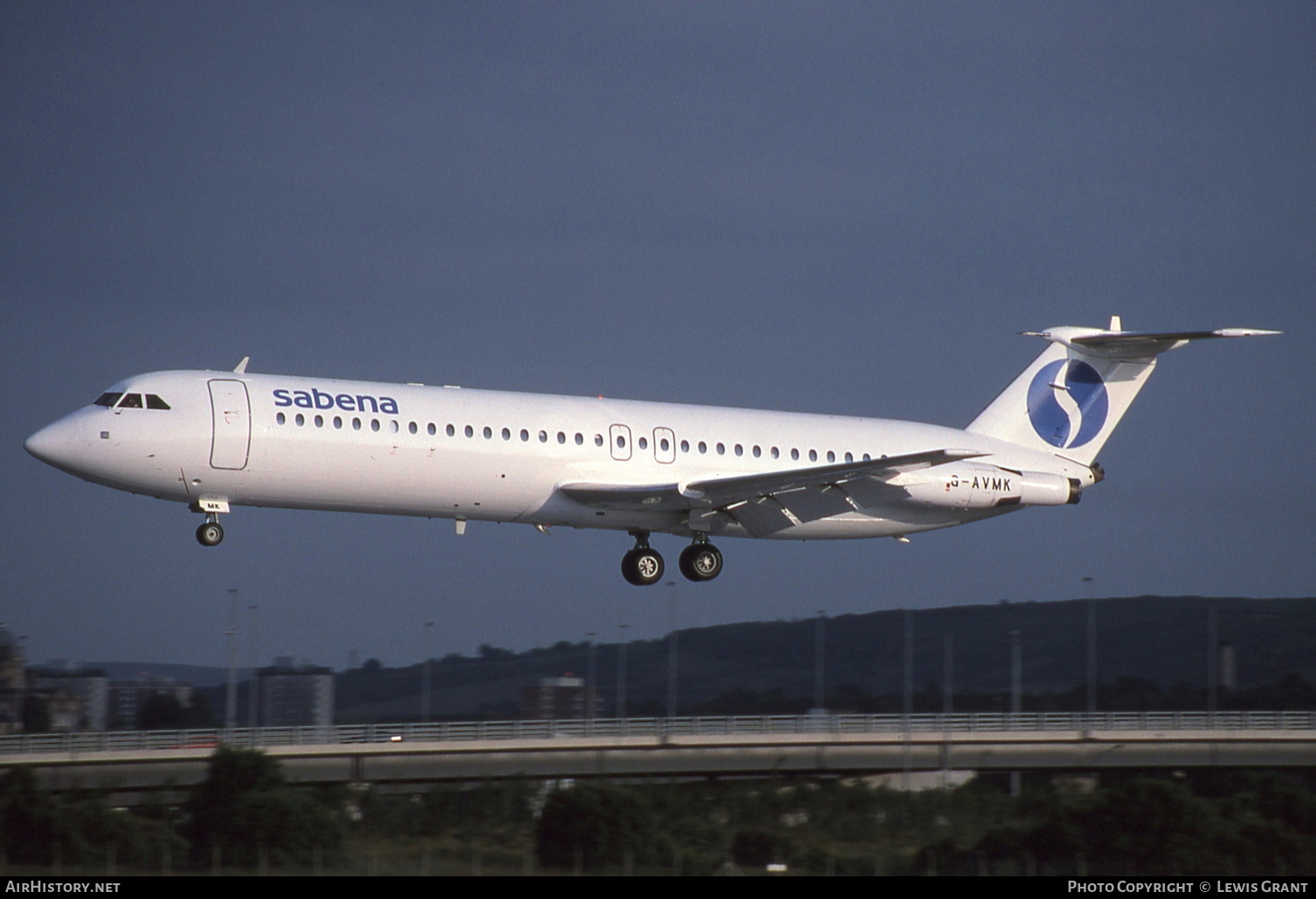 Aircraft Photo of G-AVMK | BAC 111-510ED One-Eleven | Sabena | AirHistory.net #340630