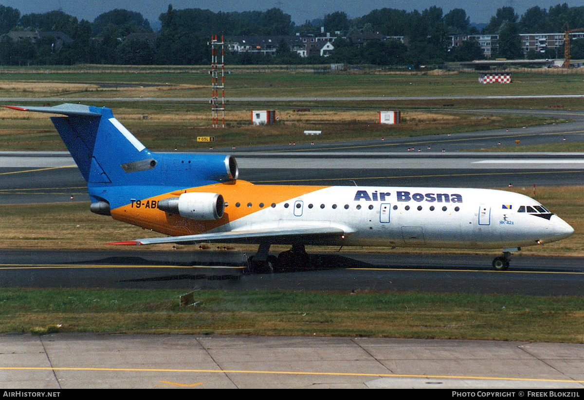 Aircraft Photo of T9-ABD | Yakovlev Yak-42D | Air Bosna | AirHistory.net #340632