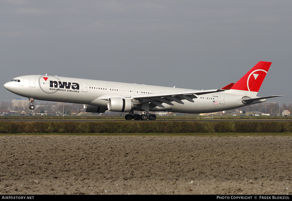 Aircraft Photo of N810NW | Airbus A330-323 | Northwest Airlines | AirHistory.net #340638