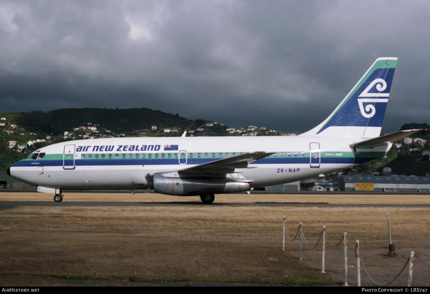 Aircraft Photo of ZK-NAP | Boeing 737-219/Adv | Air New Zealand | AirHistory.net #340660