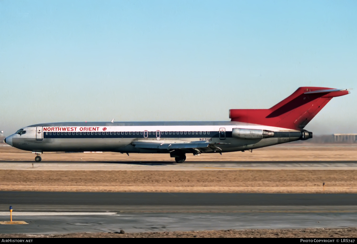 Aircraft Photo of N271US | Boeing 727-251 | Northwest Orient Airlines | AirHistory.net #340687