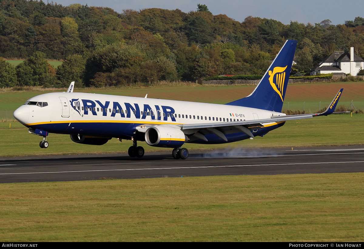 Aircraft Photo of EI-EFX | Boeing 737-8AS | Ryanair | AirHistory.net #340701