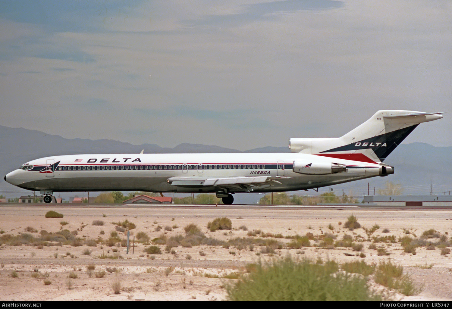 Aircraft Photo of N466DA | Boeing 727-232/Adv | Delta Air Lines | AirHistory.net #340704