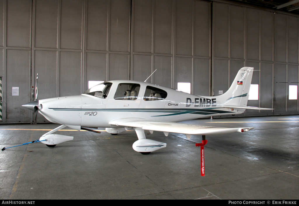 Aircraft Photo of D-EMBE | Cirrus SR-20 G1 | AirHistory.net #340715