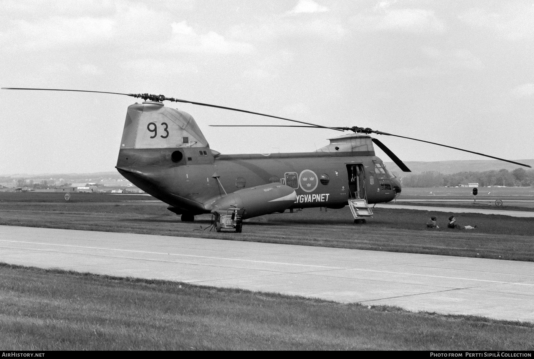 Aircraft Photo of 04453 | Boeing Vertol Hkp 4A | Sweden - Air Force | AirHistory.net #340717