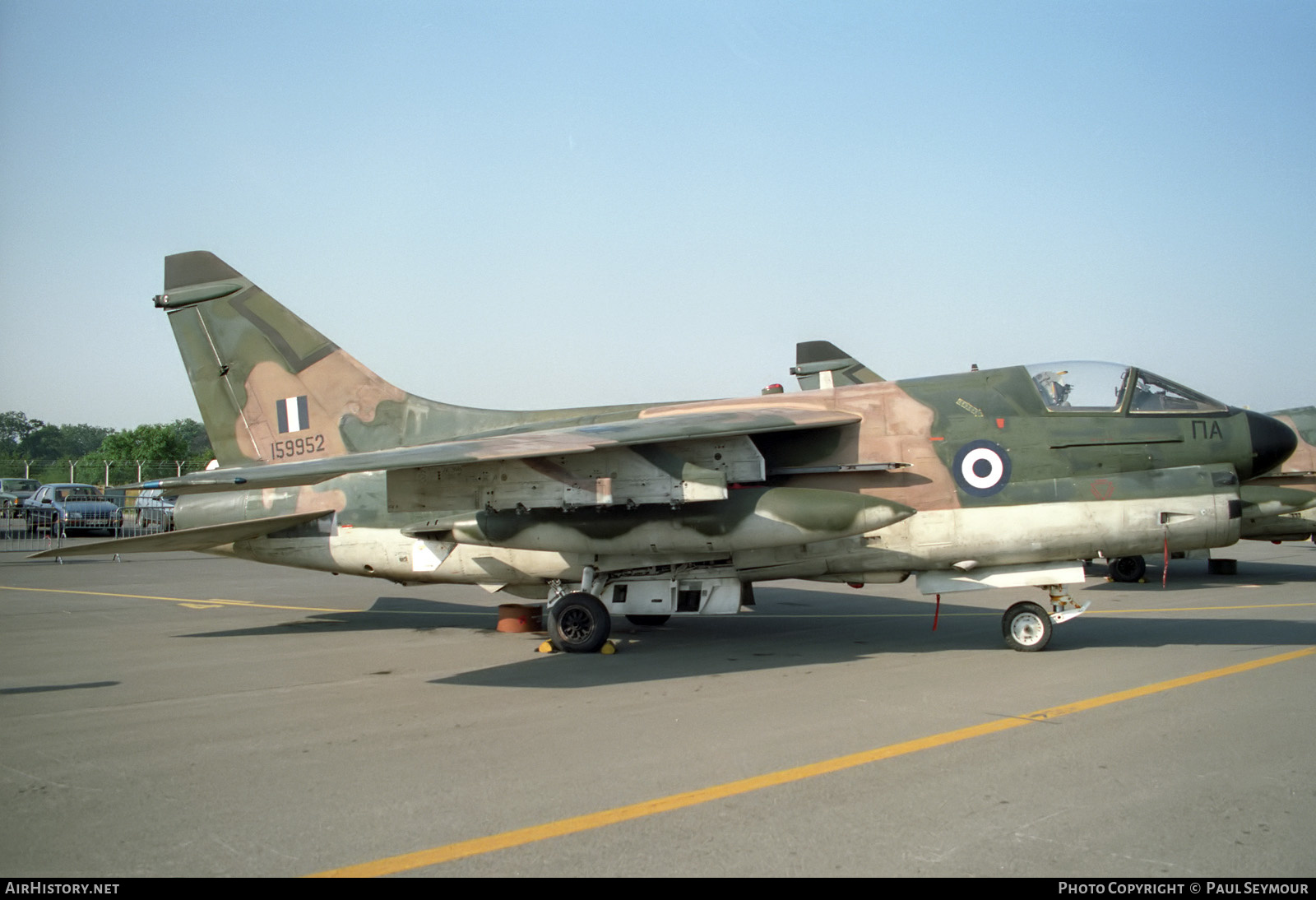 Aircraft Photo of 159952 | Vought A-7H Corsair II | Greece - Air Force | AirHistory.net #340730