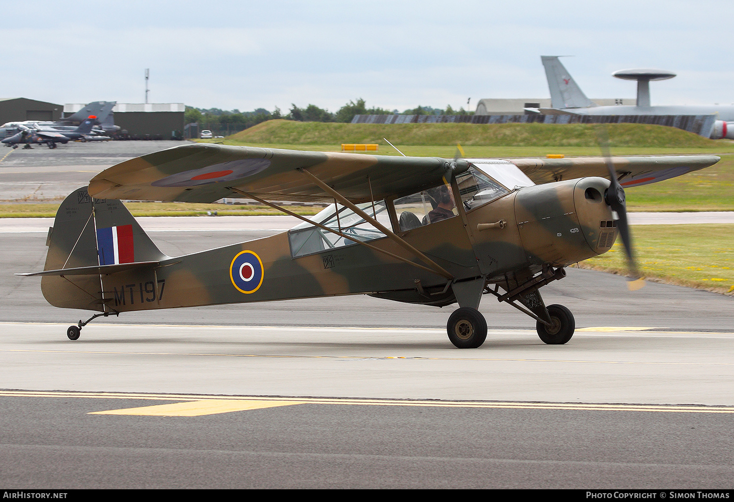 Aircraft Photo of G-ANHS / MT197 | Taylorcraft G Auster Mk4 | UK - Air Force | AirHistory.net #340732