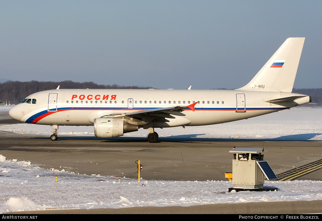 Aircraft Photo of VP-BIU | Airbus A319-114 | Rossiya - Russian Airlines | AirHistory.net #340742