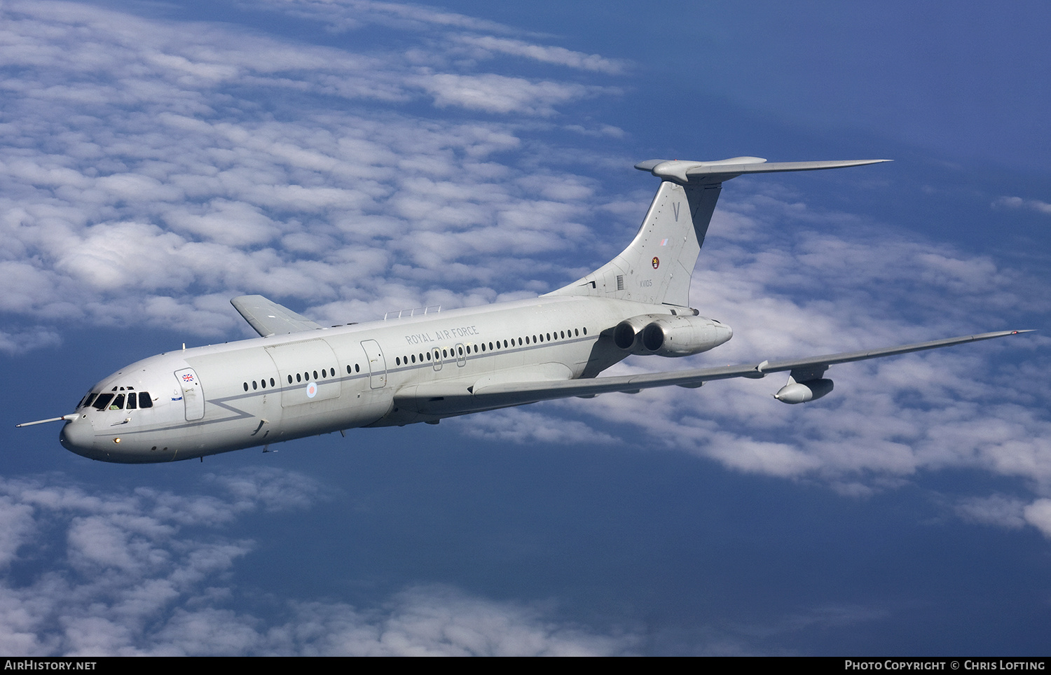 Aircraft Photo of XV105 | Vickers VC10 C.1K | UK - Air Force | AirHistory.net #340752