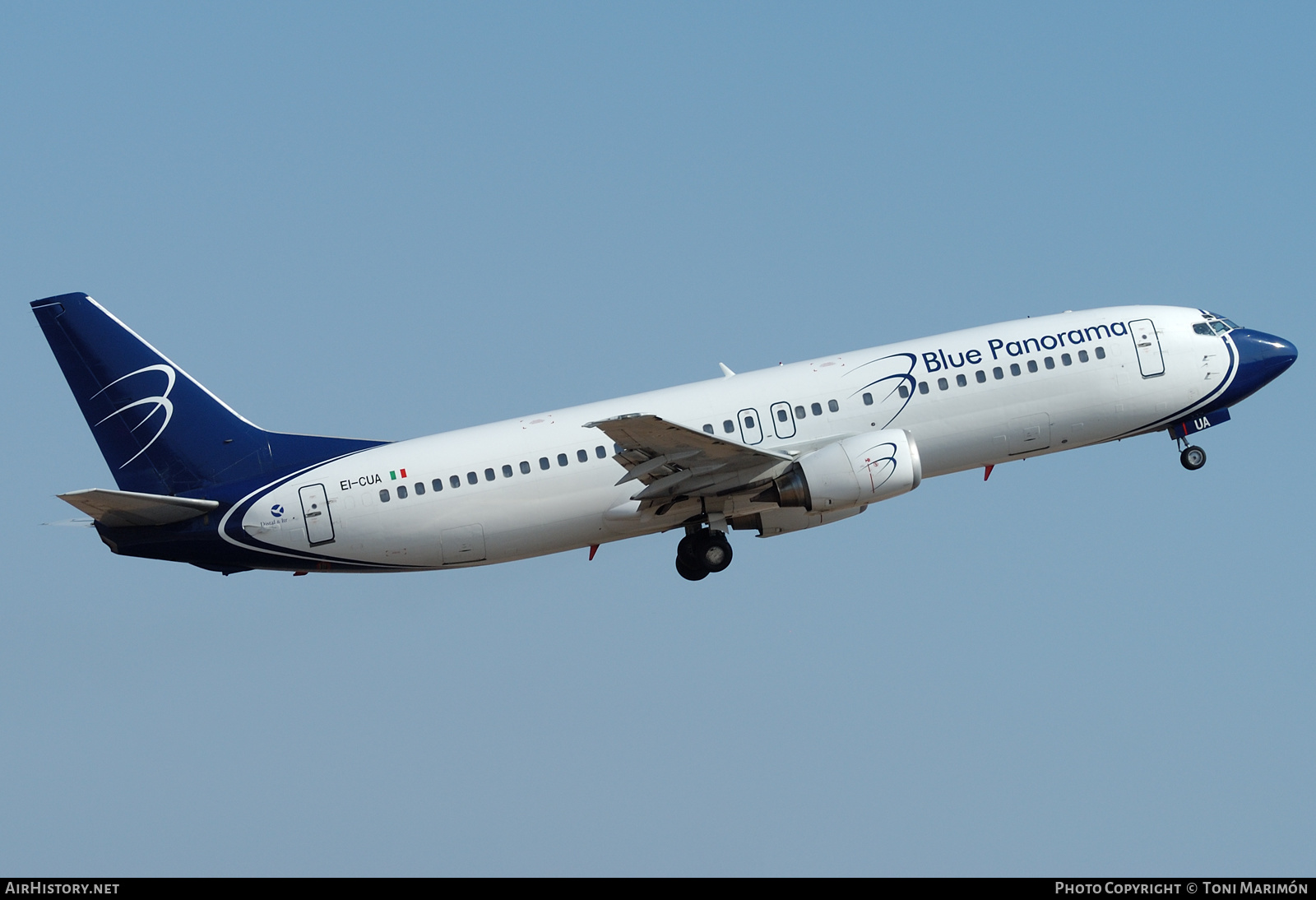 Aircraft Photo of EI-CUA | Boeing 737-4K5 | Blue Panorama Airlines | AirHistory.net #340763
