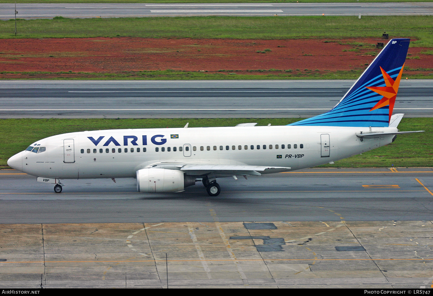 Aircraft Photo of PR-VBP | Boeing 737-7EA | Varig | AirHistory.net #340794