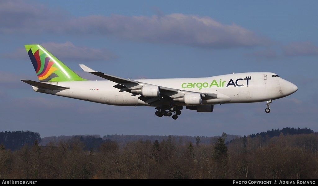 Aircraft Photo of TC-ACR | Boeing 747-428F/ER/SCD | Air ACT Cargo | AirHistory.net #340800