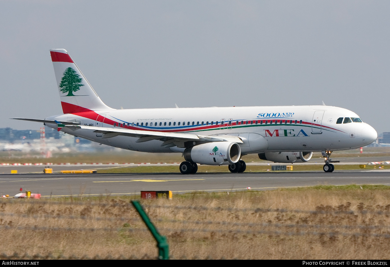 Aircraft Photo of OD-MRL | Airbus A320-232 | MEA - Middle East Airlines | AirHistory.net #340808