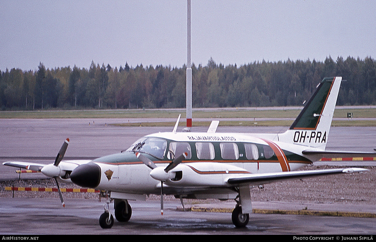 Aircraft Photo of OH-PRA | Piper PA-31-310 Navajo | Rajavartiolaitos - Finnish Border Guard | AirHistory.net #340809