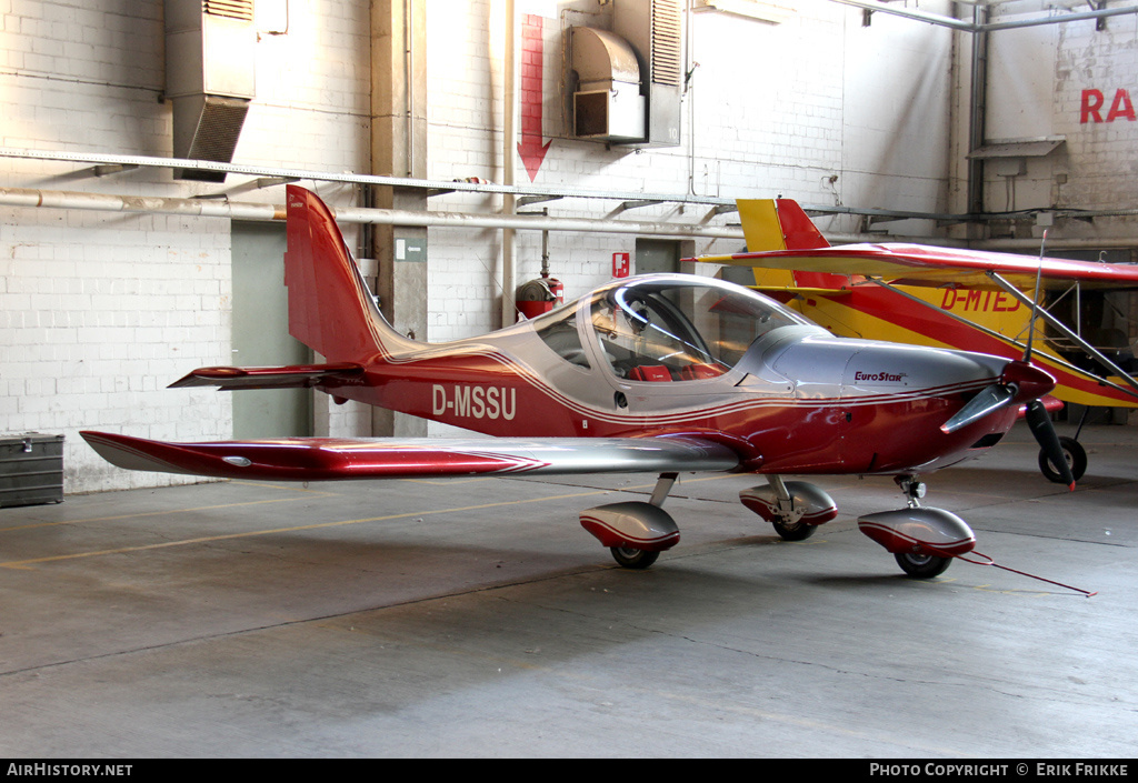 Aircraft Photo of D-MSSU | Evektor-Aerotechnik EV-97 EuroStar SL | AirHistory.net #340819