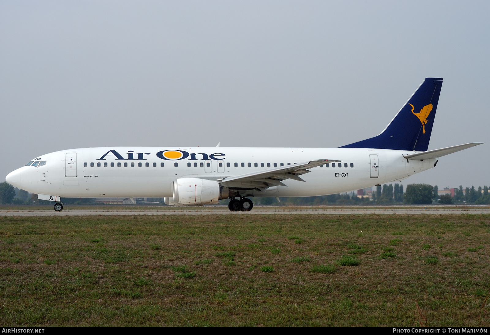 Aircraft Photo of EI-CXI | Boeing 737-46Q | Air One | AirHistory.net #340824