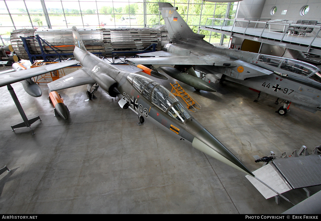 Aircraft Photo of 2903 | Lockheed F-104F Starfighter | Germany - Air Force | AirHistory.net #340828