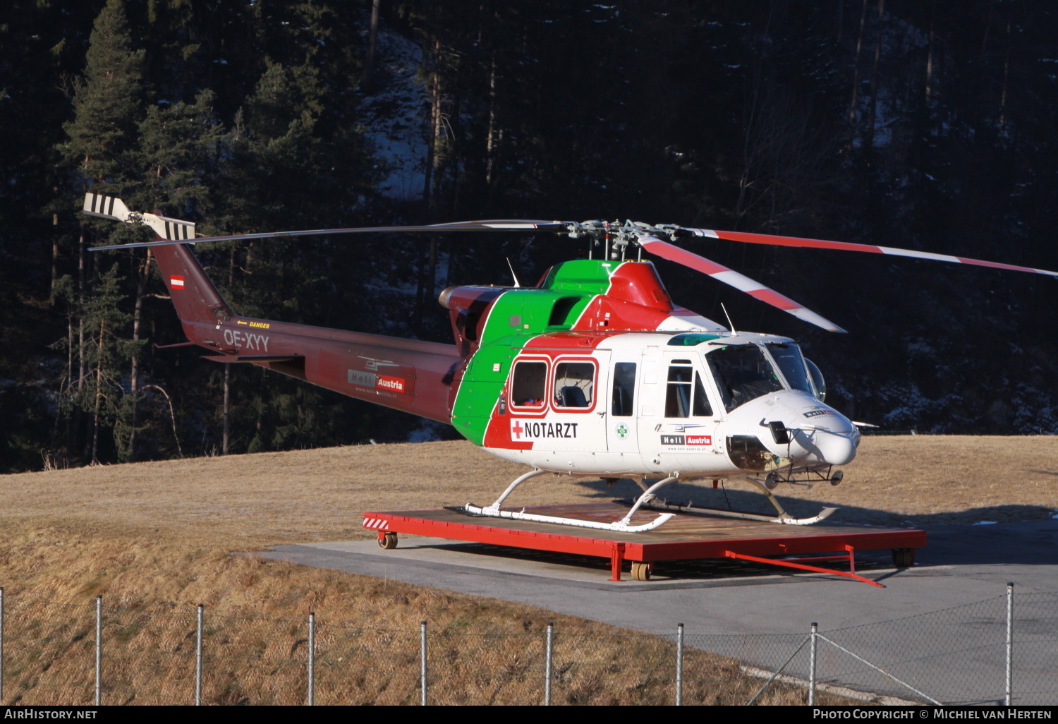 Aircraft Photo of OE-XYY | Bell 412HP | Heli Austria | AirHistory.net #340830