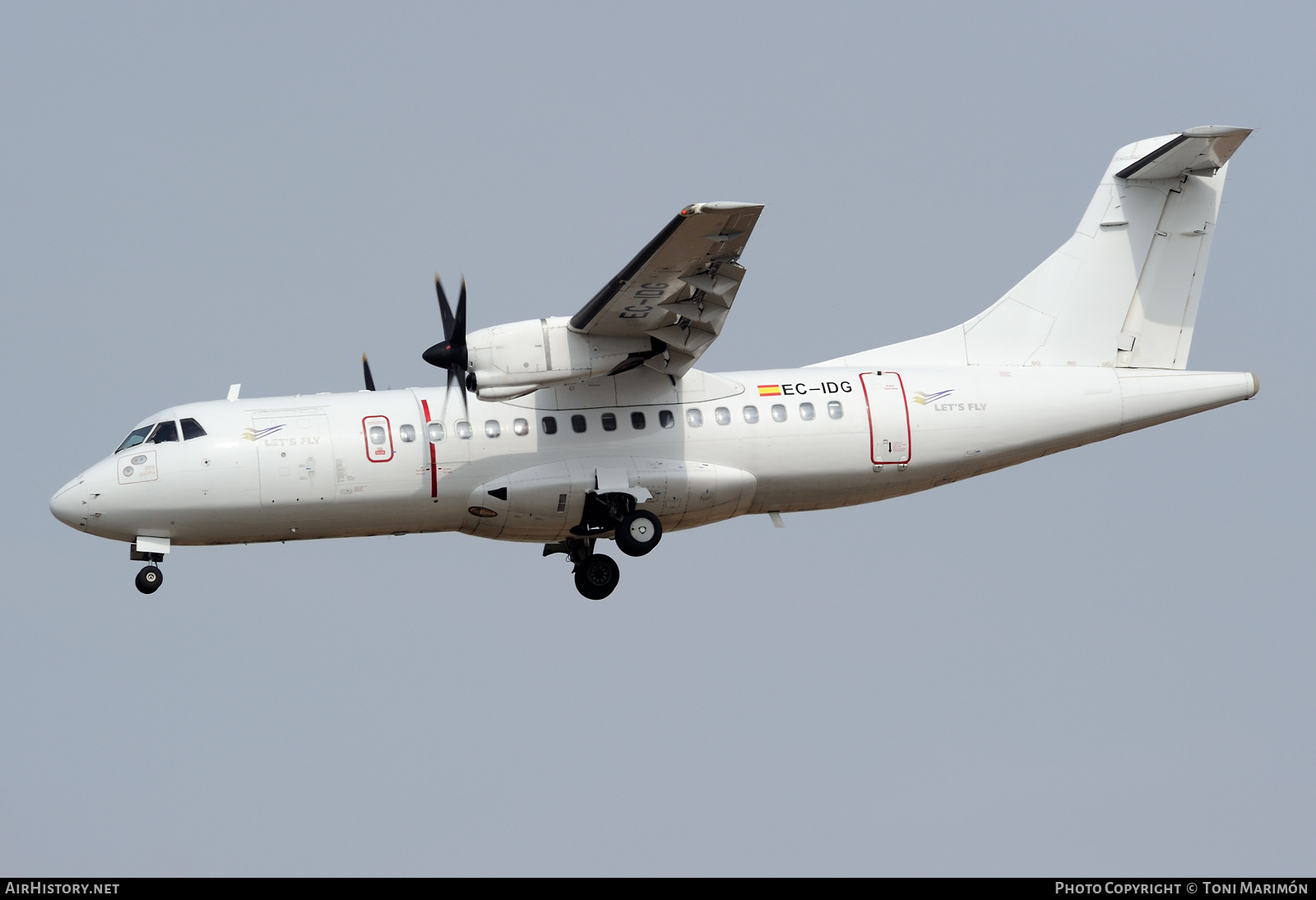 Aircraft Photo of EC-IDG | ATR ATR-42-300 | Let's Fly | AirHistory.net #340839
