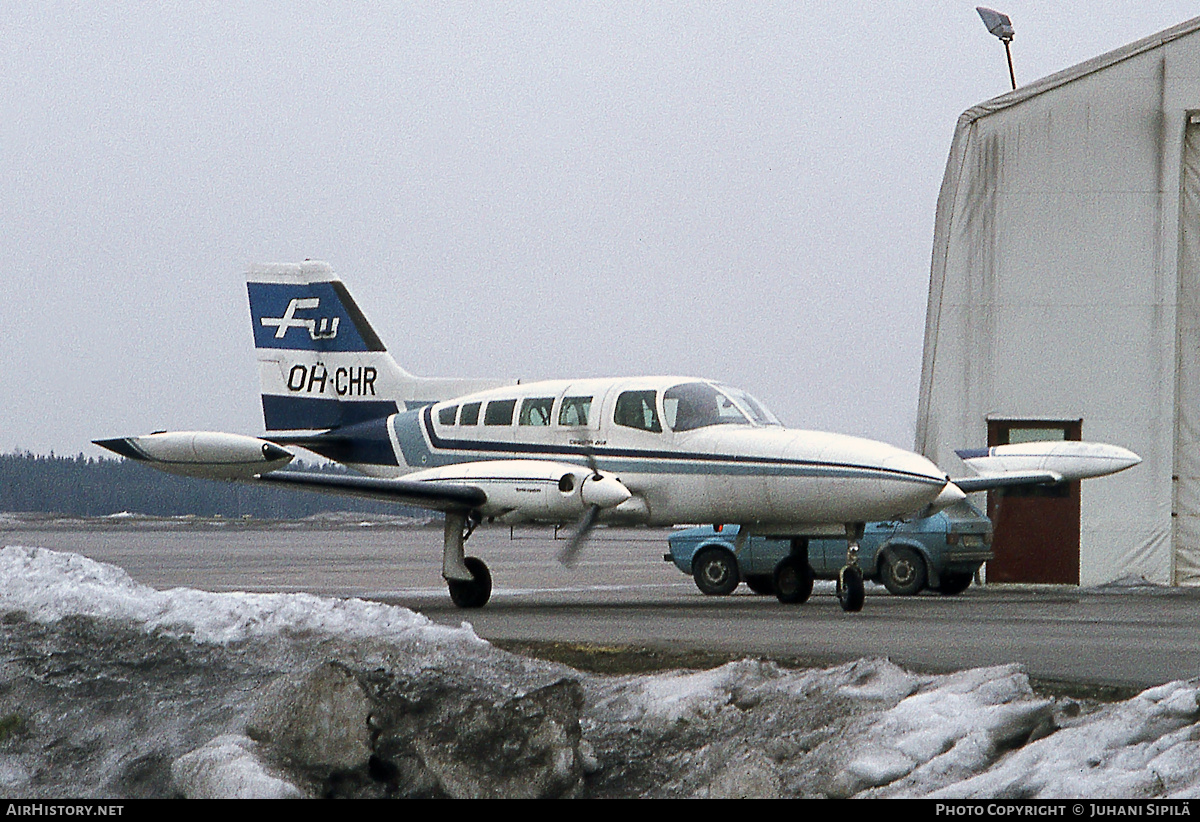 Aircraft Photo of OH-CHR | Cessna 402B Businessliner | Finnwings | AirHistory.net #340849