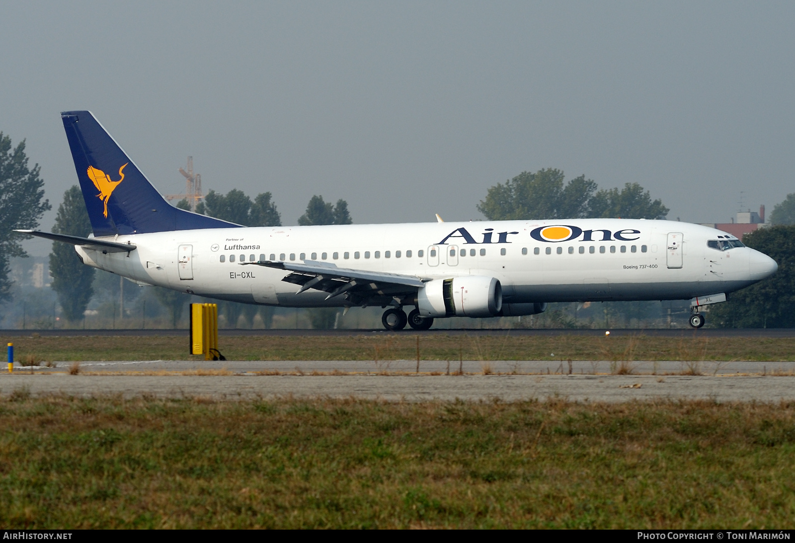 Aircraft Photo of EI-CXL | Boeing 737-46N | Air One | AirHistory.net #340859