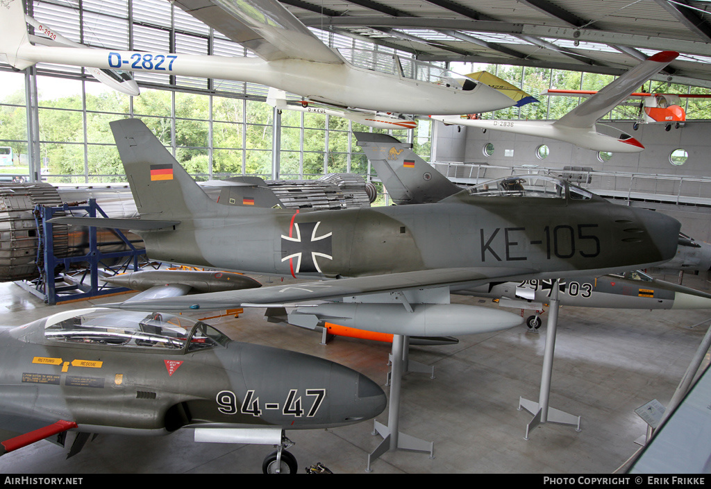 Aircraft Photo of KE-105 | Canadair CL-13B Sabre 6 | Germany - Air Force | AirHistory.net #340862
