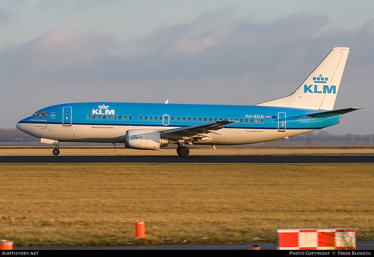 Aircraft Photo of PH-BDN | Boeing 737-306 | KLM - Royal Dutch Airlines | AirHistory.net #340873