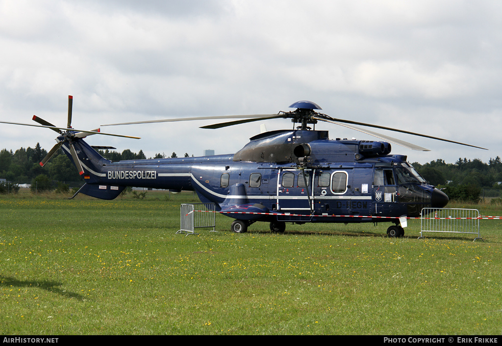 Aircraft Photo of D-HEGW | Eurocopter AS-332L1 Super Puma | Bundespolizei | AirHistory.net #340883