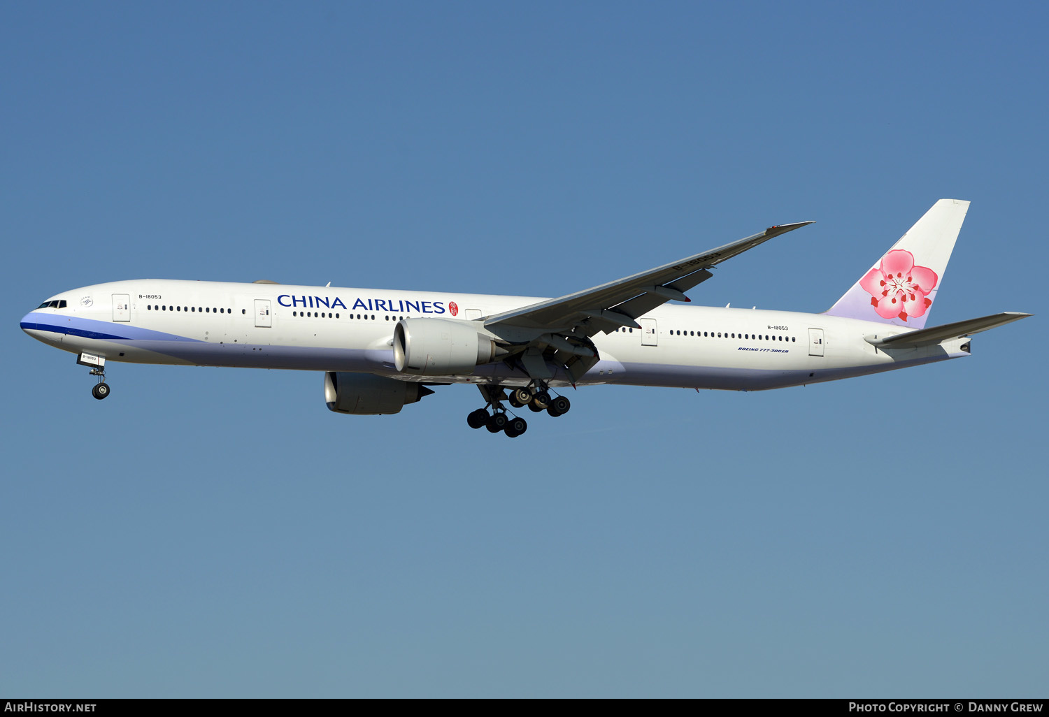 Aircraft Photo of B-18053 | Boeing 777-36N/ER | China Airlines | AirHistory.net #340895