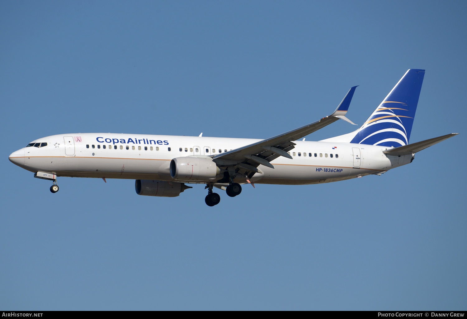 Aircraft Photo of HP-1836CMP | Boeing 737-8V3 | Copa Airlines | AirHistory.net #340898