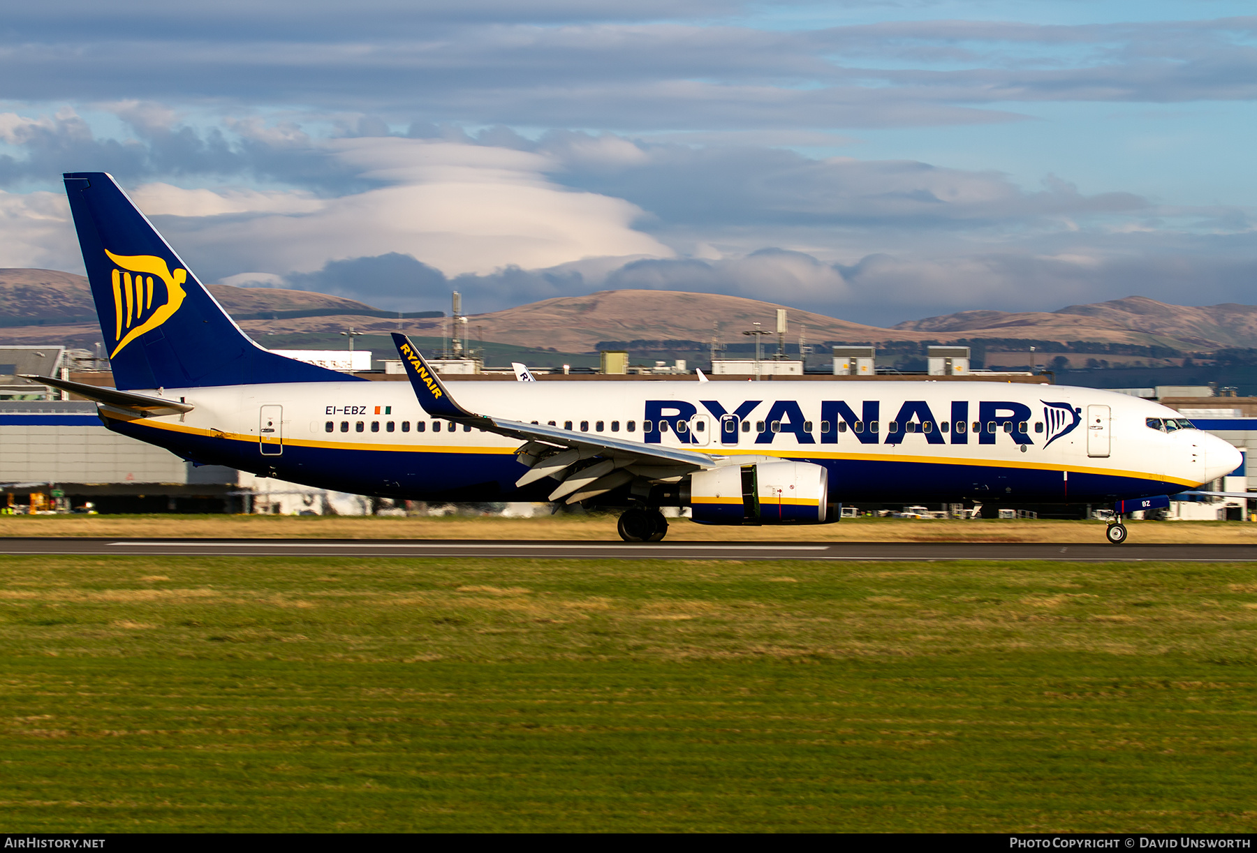 Aircraft Photo of EI-EBZ | Boeing 737-8AS | Ryanair | AirHistory.net #340902