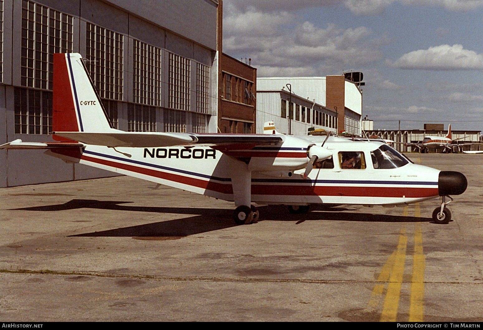 Aircraft Photo of C-GYTC | Britten-Norman BN-2A-21 Islander | Norcor Engineering and Research | AirHistory.net #340913