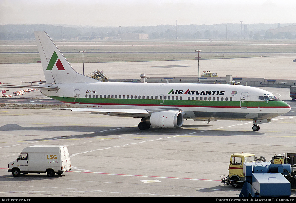 Aircraft Photo of CS-TIG | Boeing 737-3K9 | Air Atlantis | AirHistory.net #340927