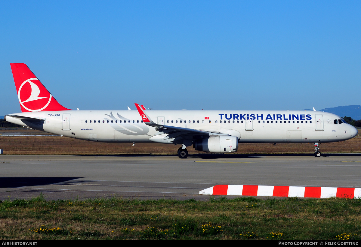 Aircraft Photo of TC-JSG | Airbus A321-231 | Turkish Airlines | AirHistory.net #340942