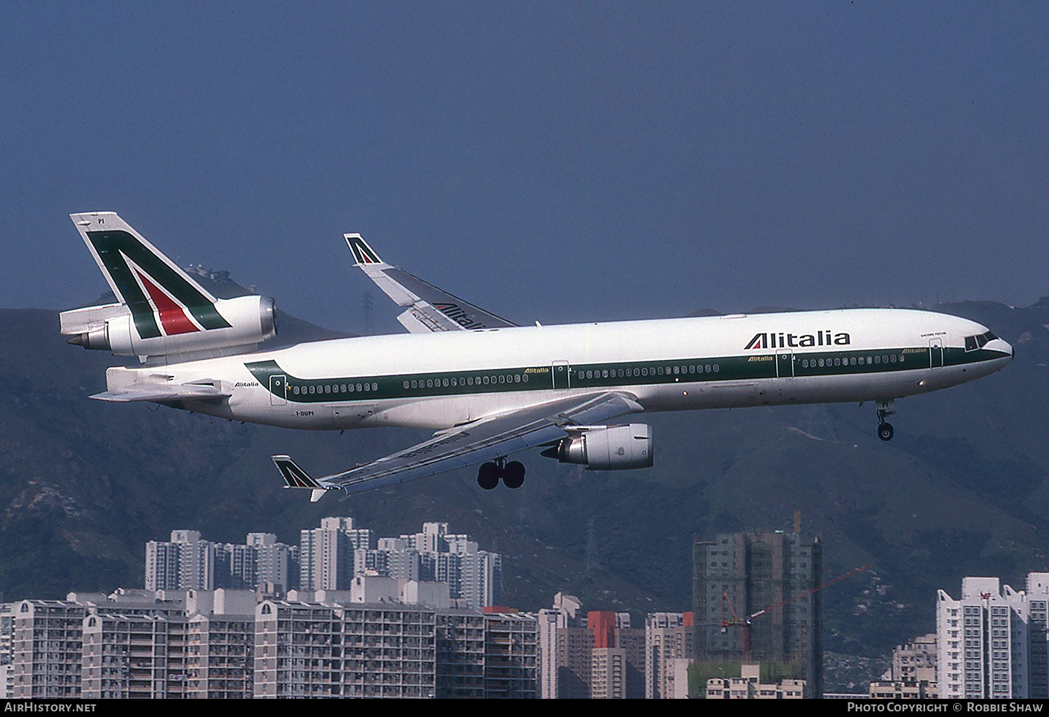 Aircraft Photo of I-DUPI | McDonnell Douglas MD-11C | Alitalia | AirHistory.net #340956