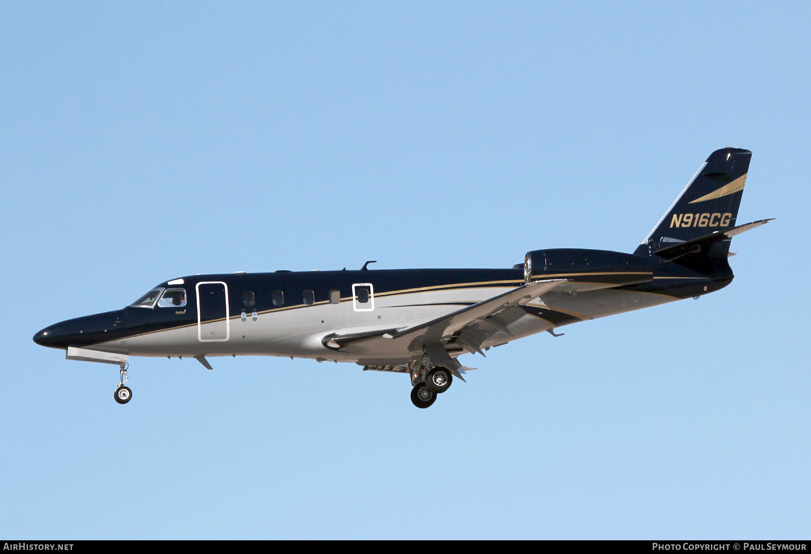 Aircraft Photo of N916CG | Israel Aircraft Industries IAI-1125 Astra SP | AirHistory.net #340960