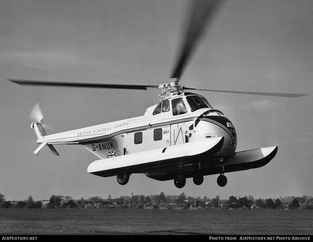 Aircraft Photo of G-ANUK | Westland WS-55 Whirlwind 3 | BEA - British European Airways | AirHistory.net #341009